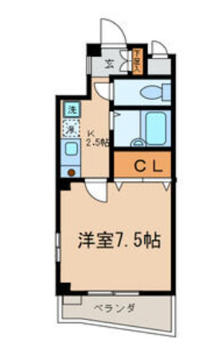 ルミエール東池袋の間取り写真