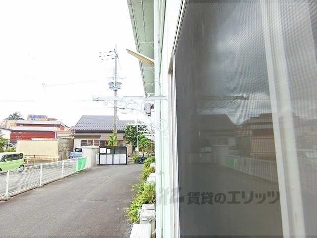 バルコニー　物干し