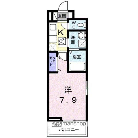 ウッドパーク林間 Aの間取り写真