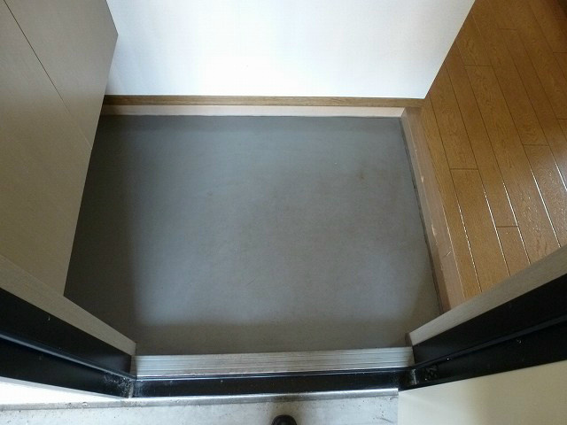 玄関　写真は203号室です