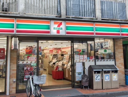 コンビニ　セブンイレブン　目黒平和通り店（コンビニ）まで497m