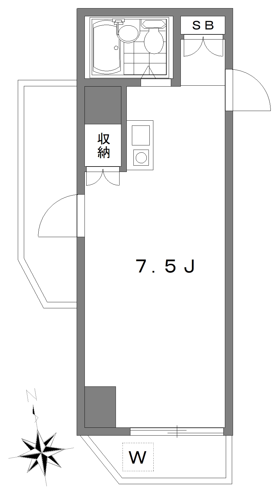 エトワール明神町の間取り写真