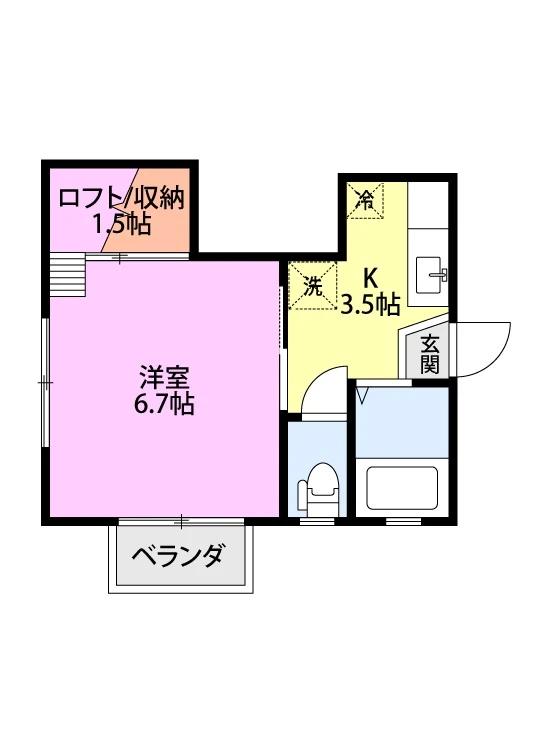 ブライトの間取り写真