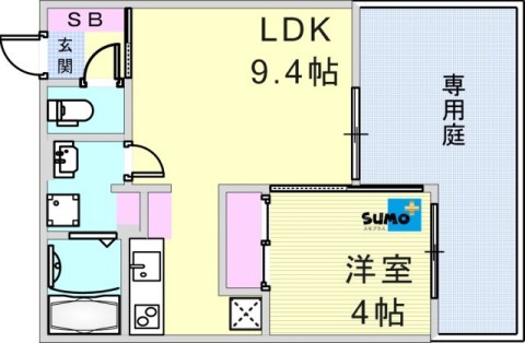 山下町CBHouseの間取り写真