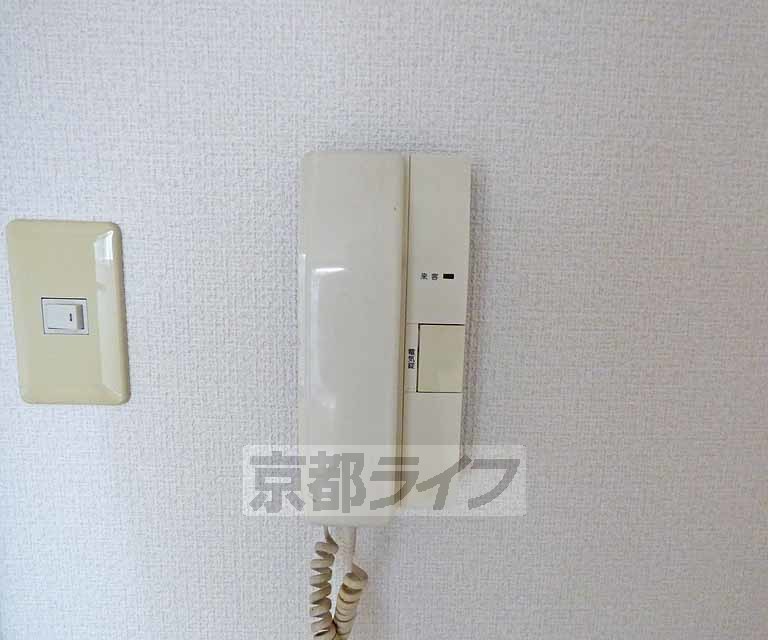 セキュリティ　インターホンです。