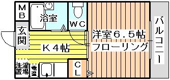 シャルマンコーポの間取り