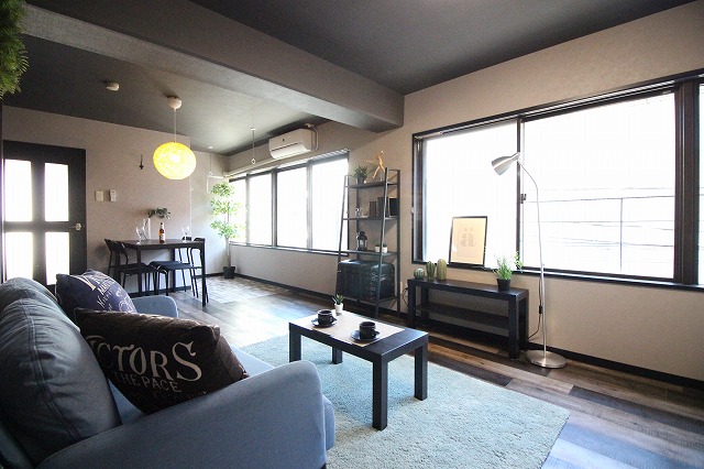 居室・リビング　リノベーションでオシャレなお部屋に大変身♪