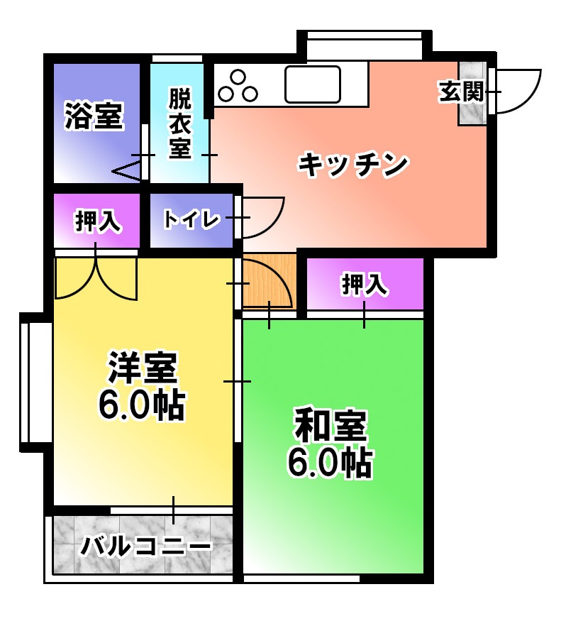 アレストサクラの間取り