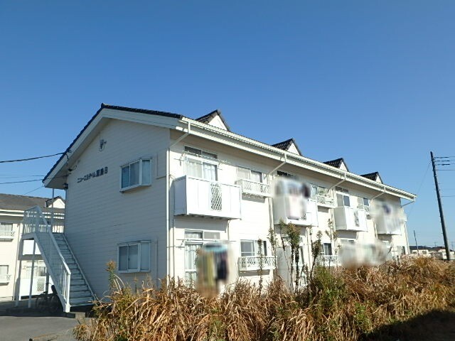 栃木市今泉町のアパートの建物外観