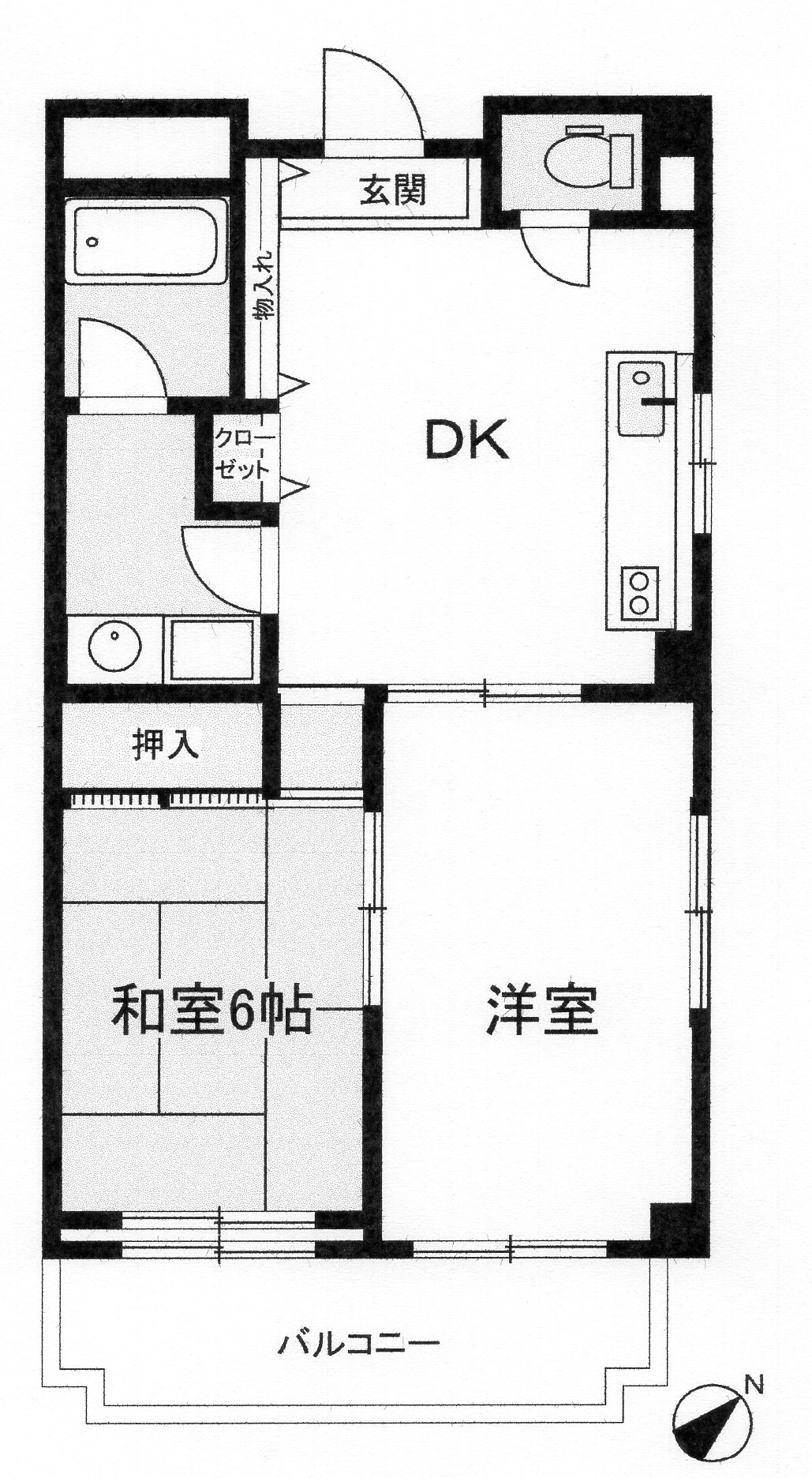 パリーマンションの間取り