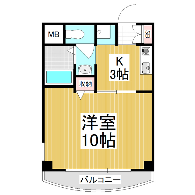 ロワール中央ビルの間取り