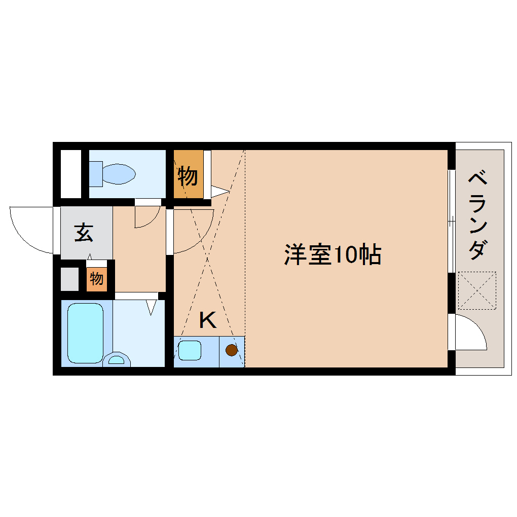 阪本マンションの間取り