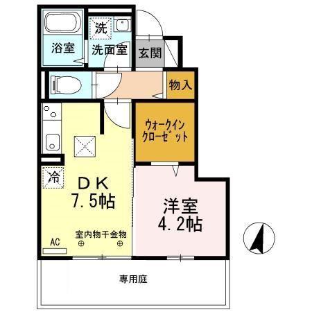 セジュール大津新町の間取り