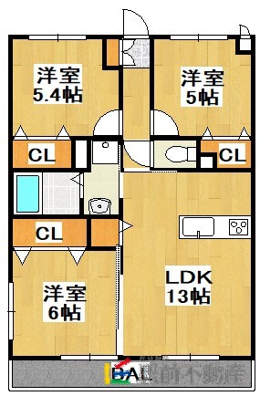 アスフェリオの間取り