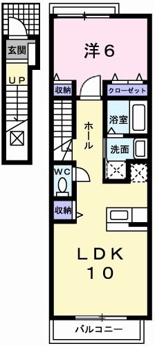 ワイズ　コンブリオVの間取り