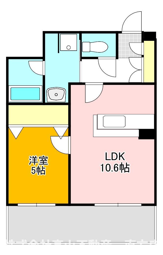 秋桜中間の間取り