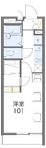 豊橋市向山西町のマンションの間取り