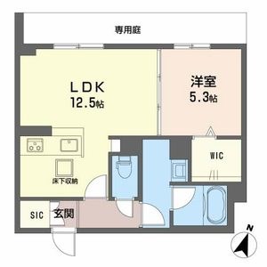 神戸市垂水区桃山台のアパートの間取り