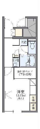 レオパレスシャングリ　ラの間取り