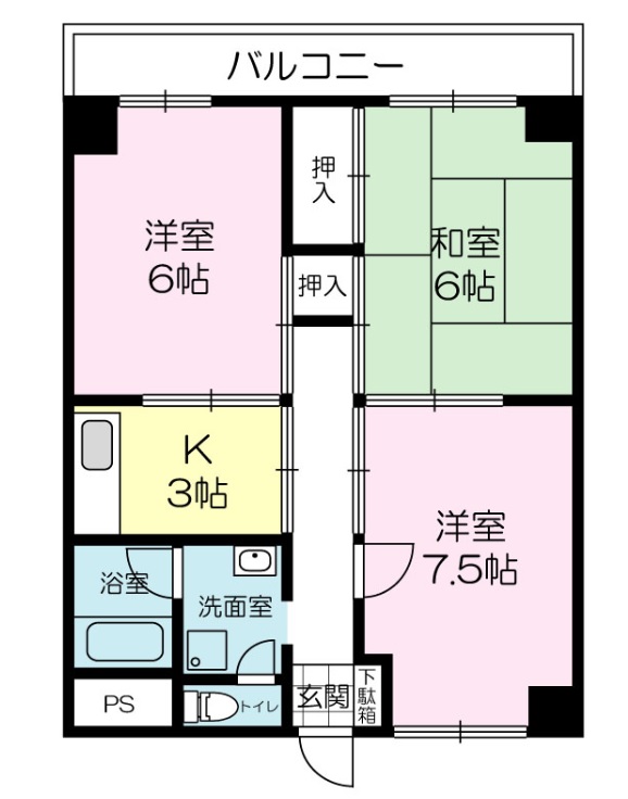 ラフェスタ加西の間取り