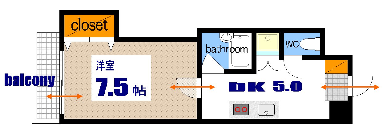 ラフィーネパレの間取り