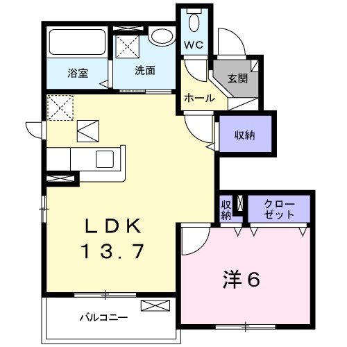 くすの木　ＫＵＺＵＨＡの間取り