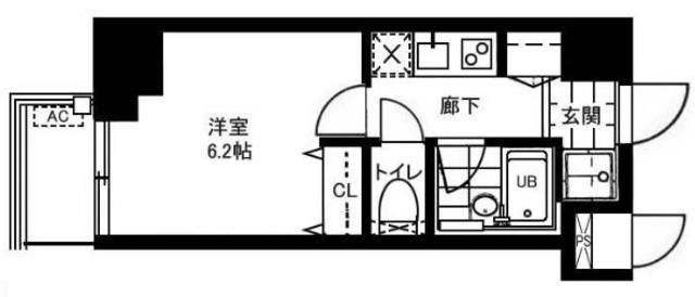 文京区本郷のマンションの間取り