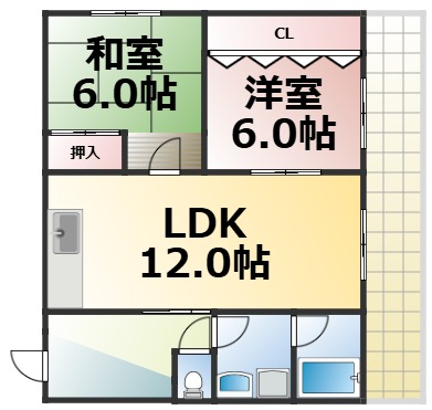 ファミール原の間取り