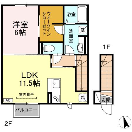 ブエナビスタの間取り