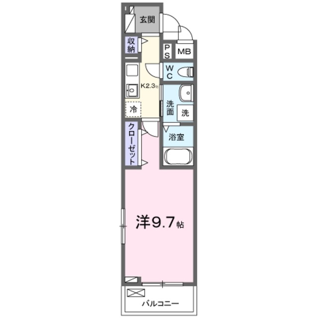 ヒカルサ堺市文珠橋通りIの間取り