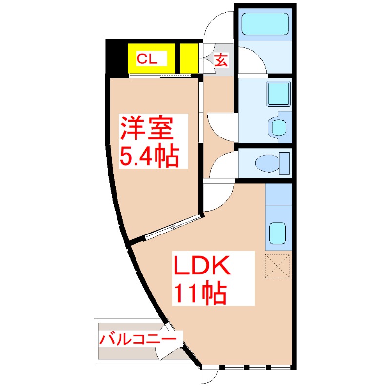 さくらヒルズ樋之口参番館の間取り