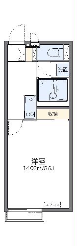 レオネクストクレディの間取り