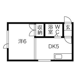 第2コスモハイツの間取り