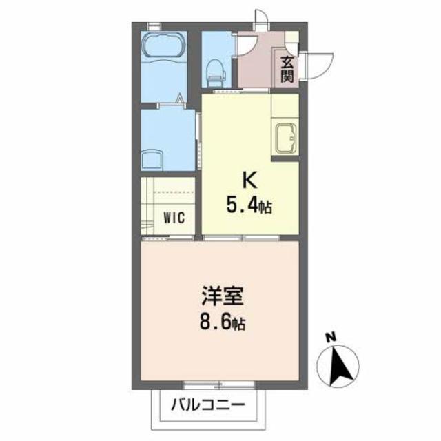 ヴェルトール白山の間取り