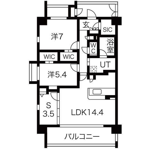 Gran Monsilva　(グランモンシルワ)の間取り