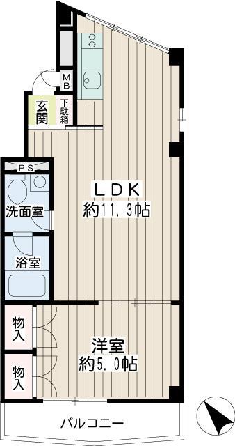 田園調布マンションの間取り