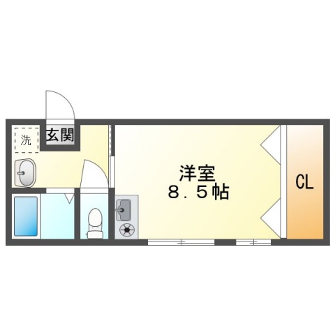 ディアスコヤマの間取り