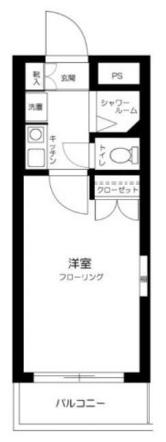 川崎市多摩区登戸新町のマンションの間取り