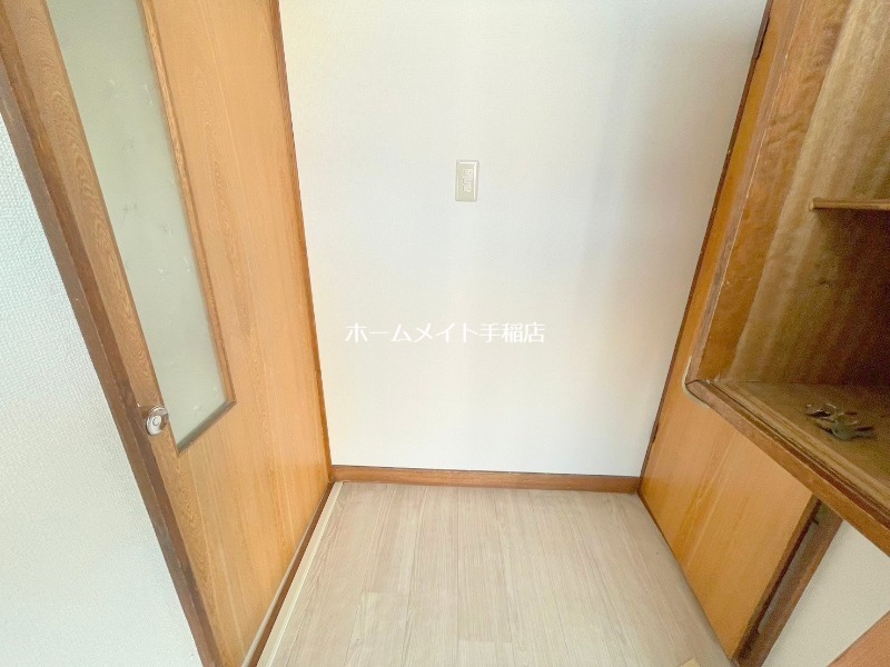 玄関　玄関スペース、シューズボックス付きです♪