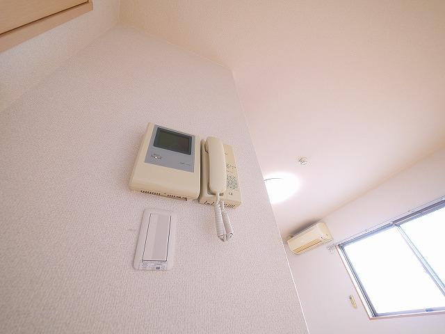 セキュリティ　モニター付きインターホンです