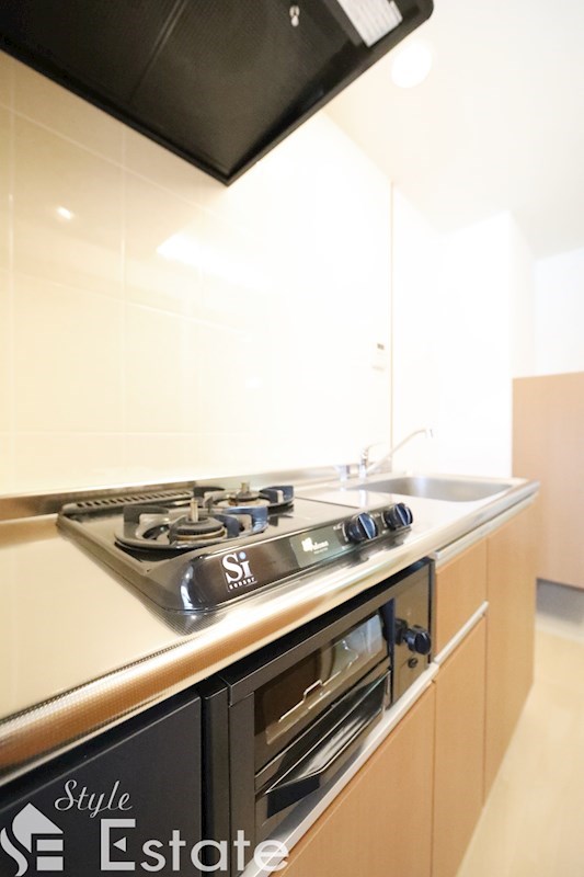 キッチン　２口コンロシステムキッチン