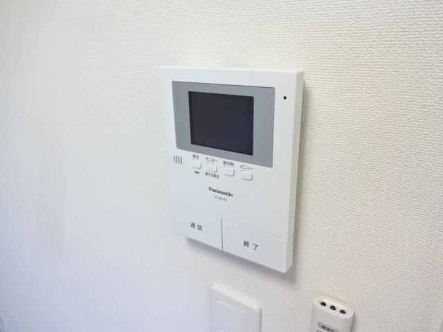 セキュリティ　カメラ付インターホン（イメージ）