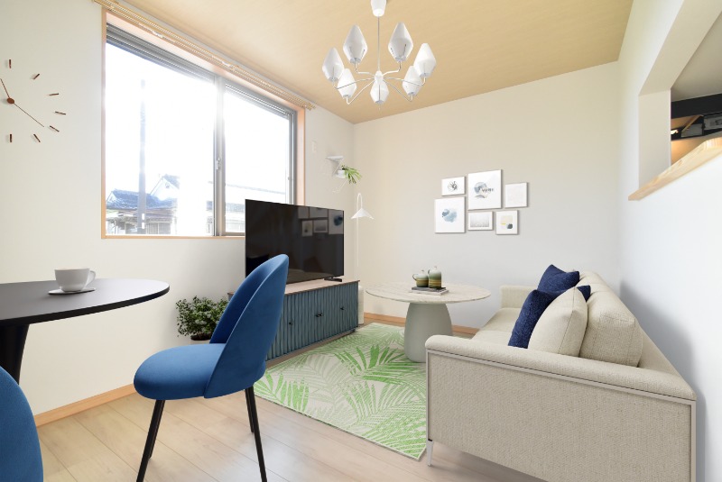 居室・リビング　ＣＧ家具になります。物件に付帯するものではありません。