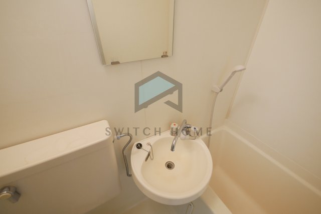 洗面設備　広い洗面スペース