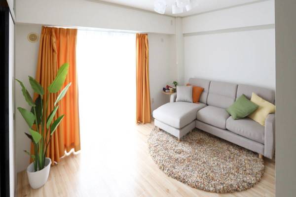 居室・リビング　モデルルームの写真です