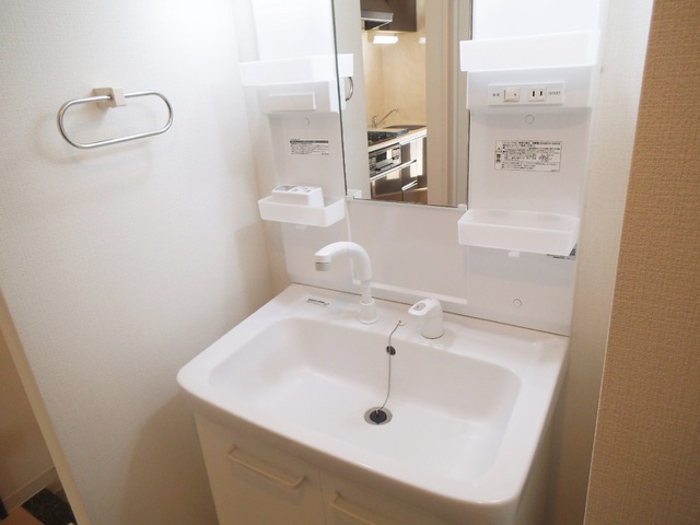 洗面設備　嬉しい独立洗面台☆