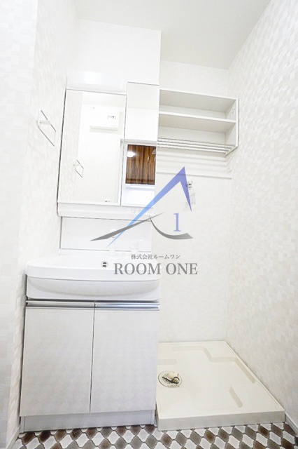 洗面設備　洗面台です。