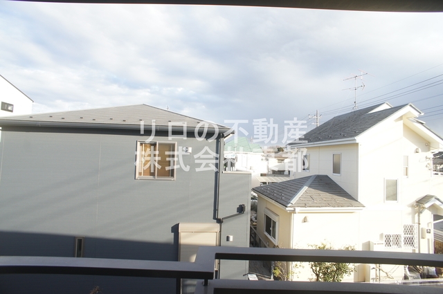 眺望　バルコニーからの景色です！