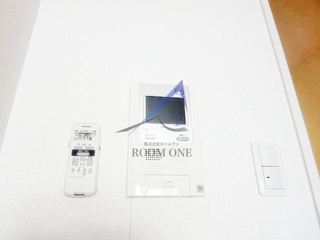 セキュリティ　モニター付きインターホンです。