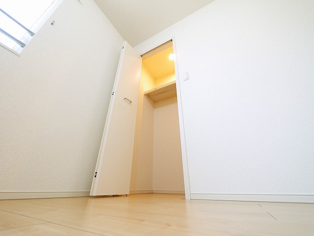 収納　大きなスペースがあり、収納には困りません